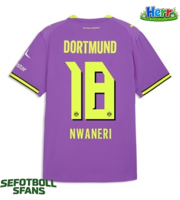 Borussia Dortmund Ethan Nwaneri #18 Tredje Tröja 2026-27 Kortärmad